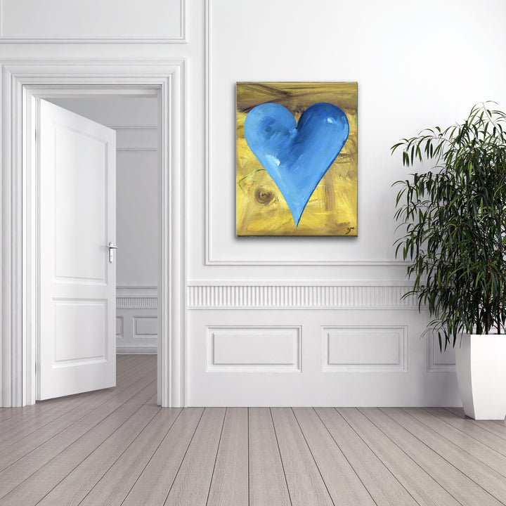 James'  Abstract Heart Wall Art Set