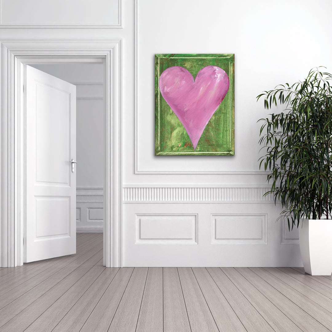 Kendall' Abstract Heart Wall Art Set