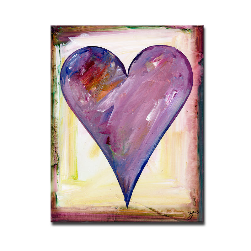 Lilly' Abstract Heart Wall Art Set
