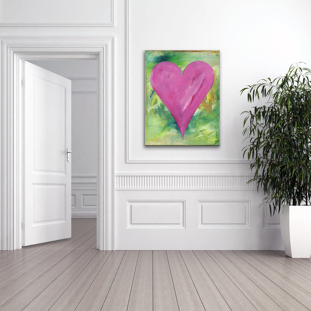 Los Angeles' Abstract Heart Wall Art Set