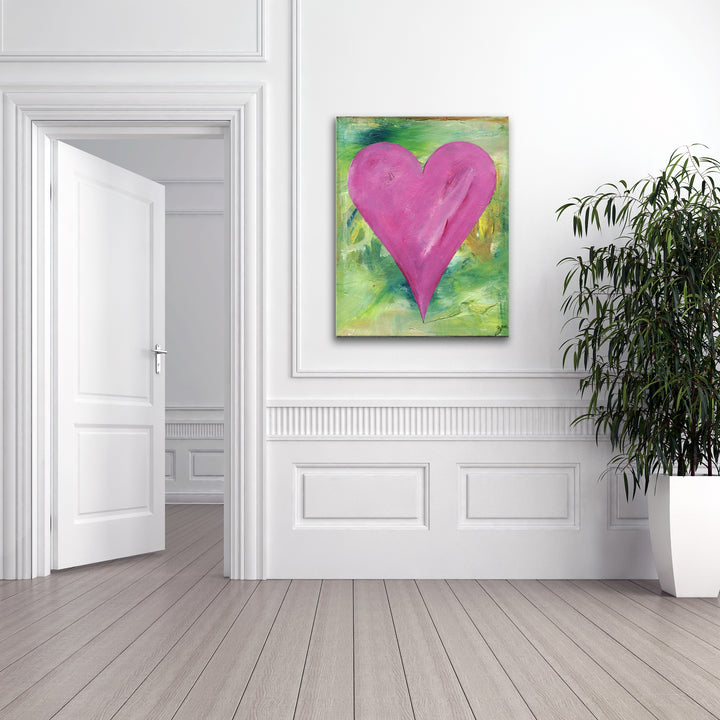 Los Angeles' Abstract Heart Wall Art Set
