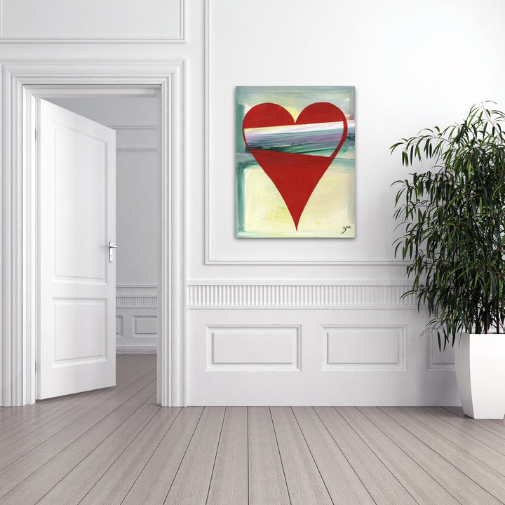 Marisol' Abstract Heart Wall Art Set