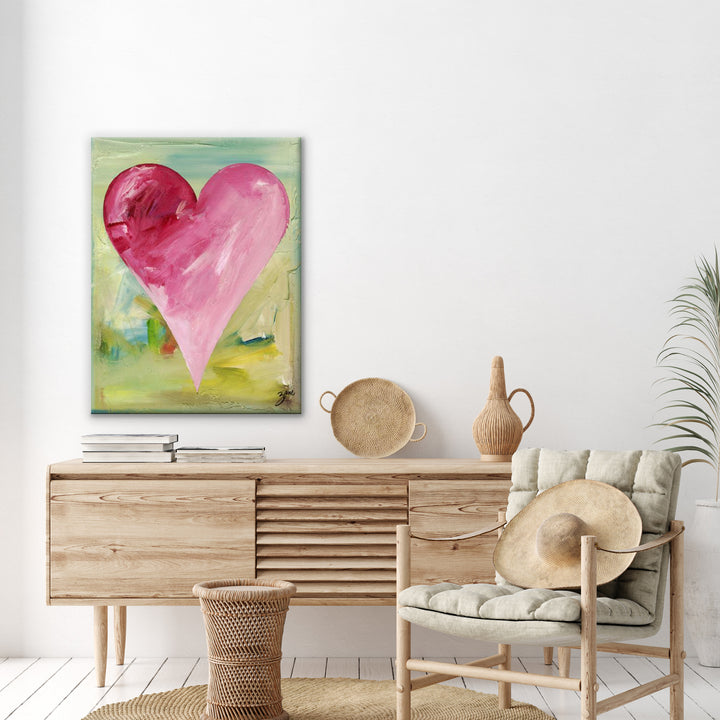 Mumbai' Abstract Heart Wall Art Set