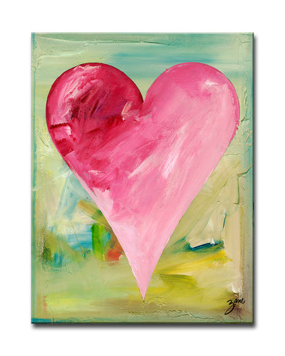 Mumbai' Abstract Heart Wall Art Set