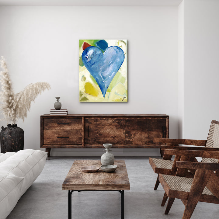 Zurich' Abstract Hearts Wall Art Set