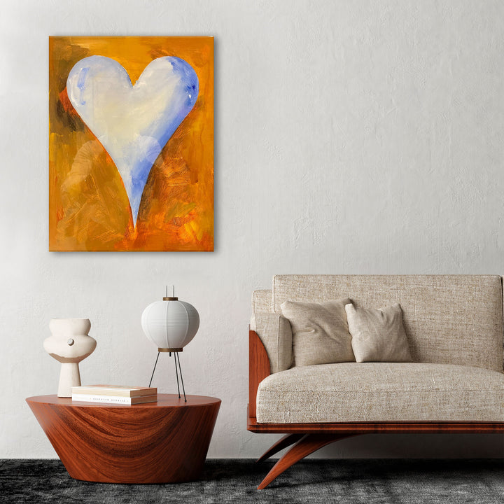 Vince' Abstract Heart Wall Art