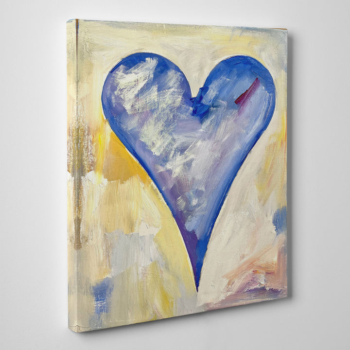 Unisa' Abstract Heart Wall Art