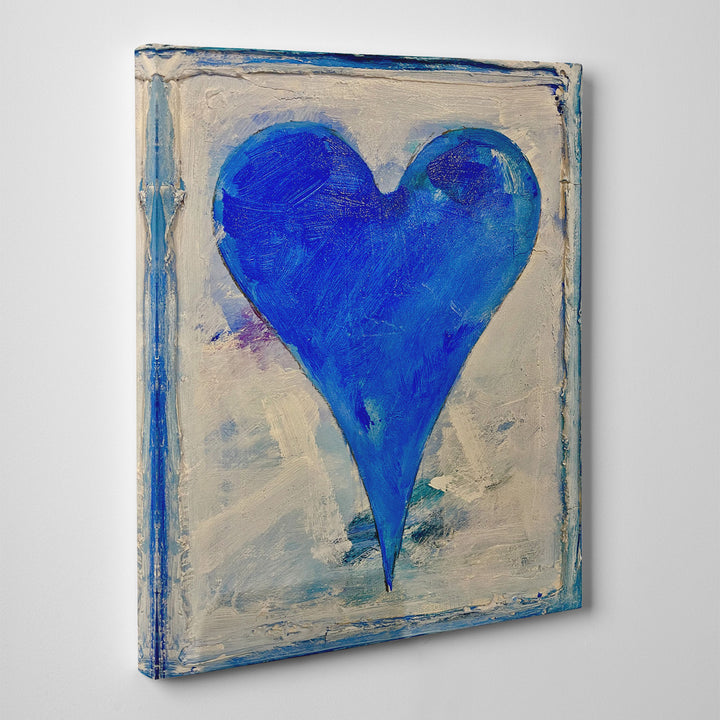 Enzo' Abstract Heart Wall Art