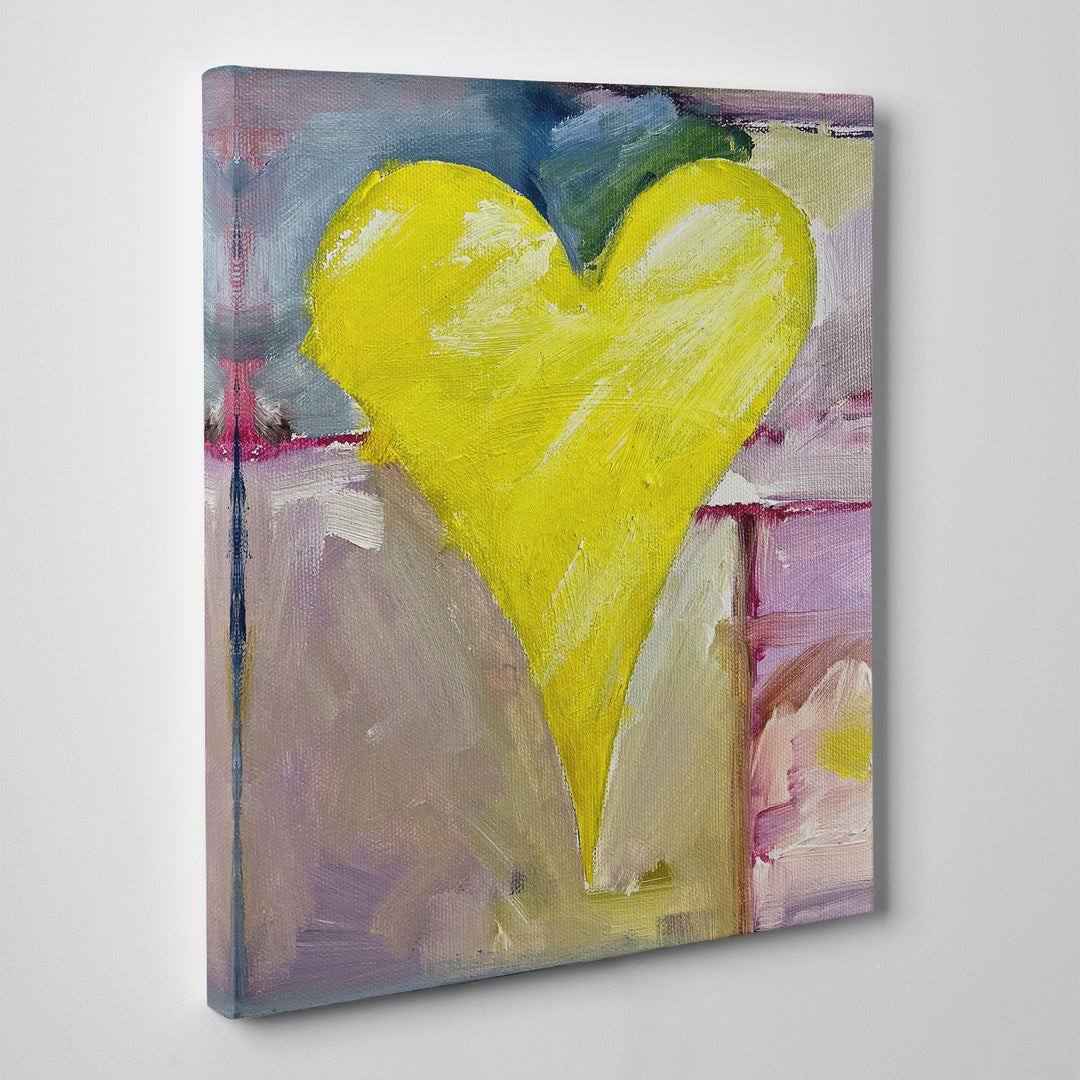 Chloé' Abstract Heart Wall Art