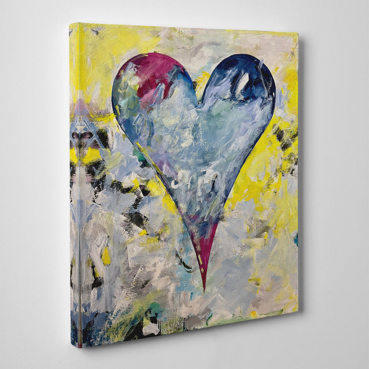 Kai' Abstract Heart Wall Art