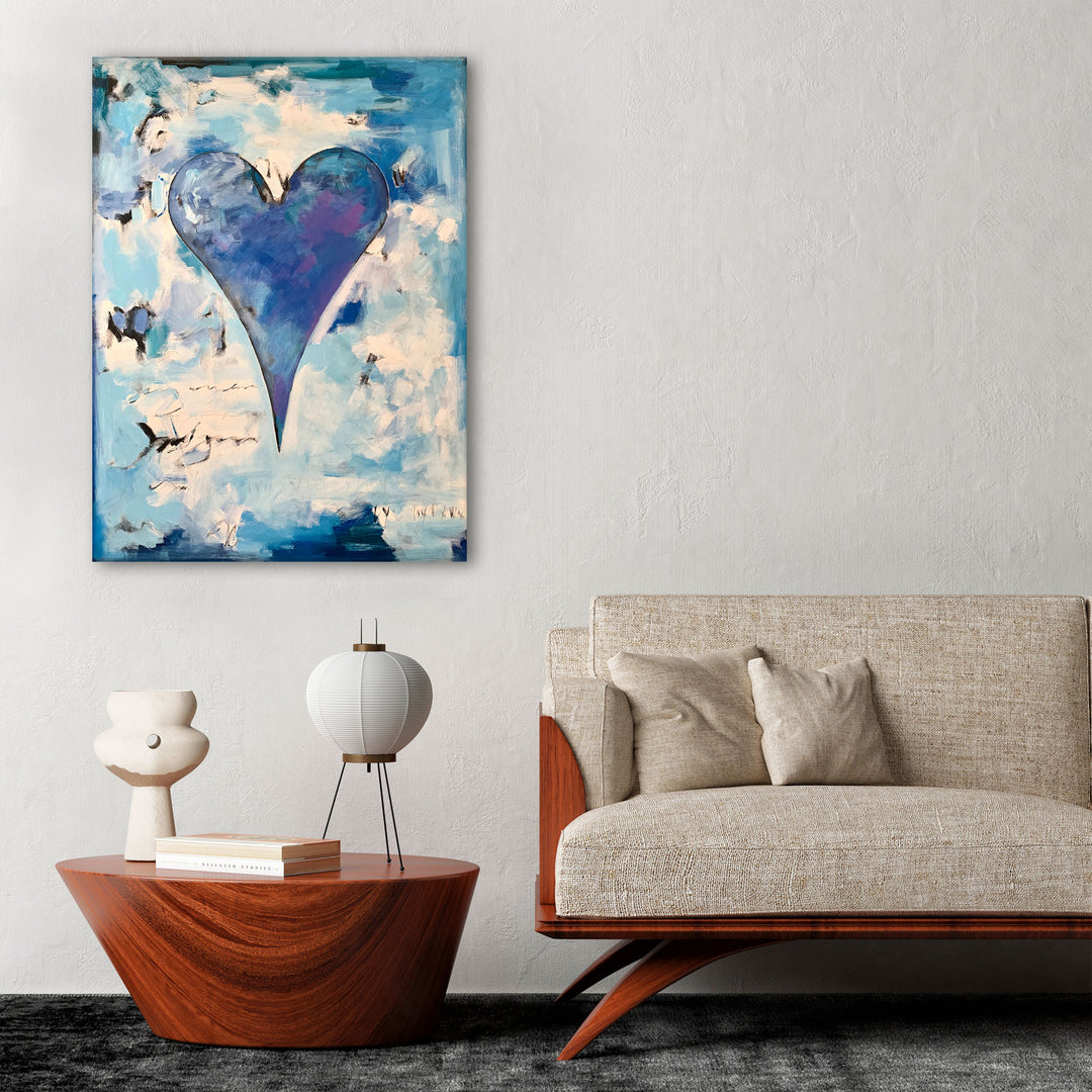 Munro' Abstract Heart Wall Art