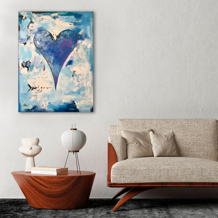 Munro' Abstract Heart Wall Art