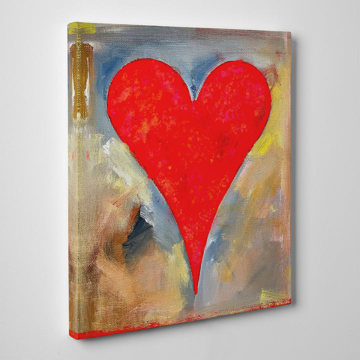 Giani' Abstract Heart Wall Art