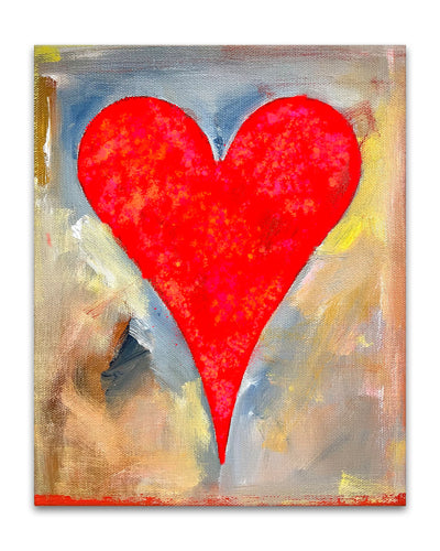 Giani' Abstract Heart Wall Art