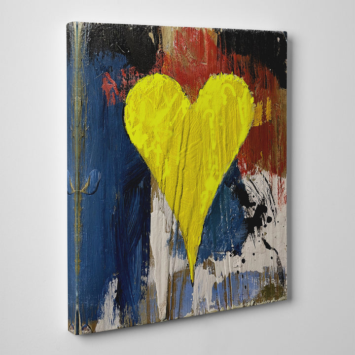 Aldo' Abstract Heart Wall Art
