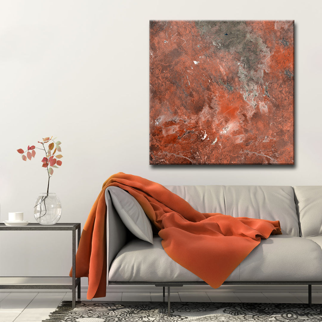 Abstract ABS X' Wrapped Canvas Wall Art