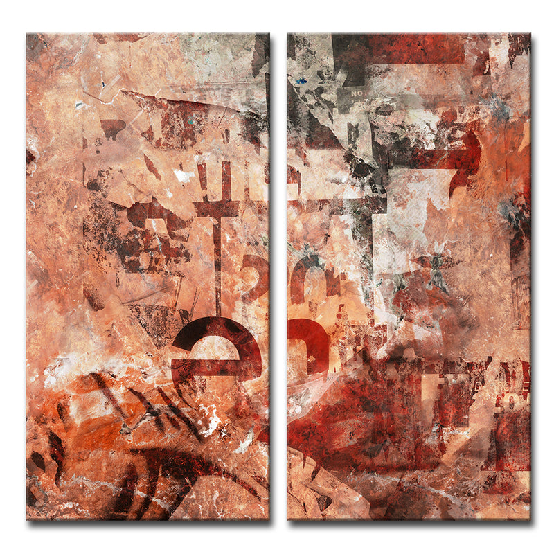 Abstract ABS XB' Wrapped Canvas Wall Art