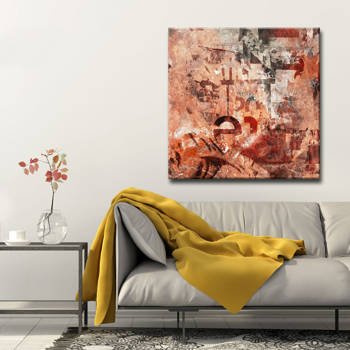 Abstract ABS XB' Wrapped Canvas Wall Art