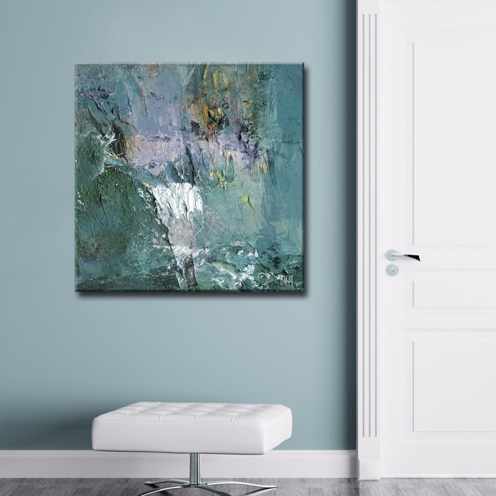 Abstract ABS XI' Wrapped Canvas Wall Art