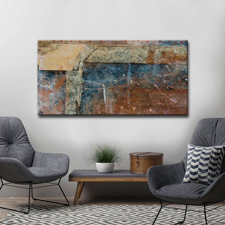 Abstract ABS XIII' Wrapped Canvas Wall Art