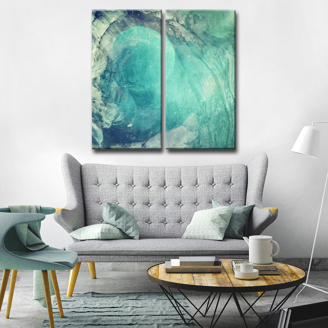 Abstract ABS XIV' Wrapped Canvas Wall Art