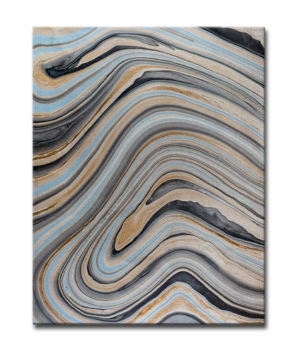 Abstract ABS No. 17' Wrapped Canvas Wall Art