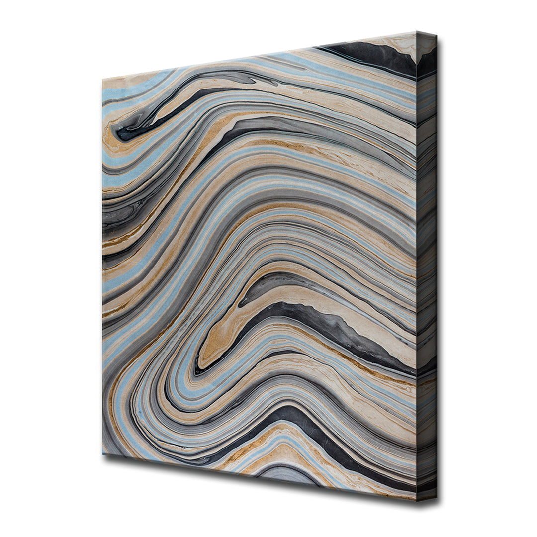 Abstract ABS XVII' Wrapped Canvas Wall Art