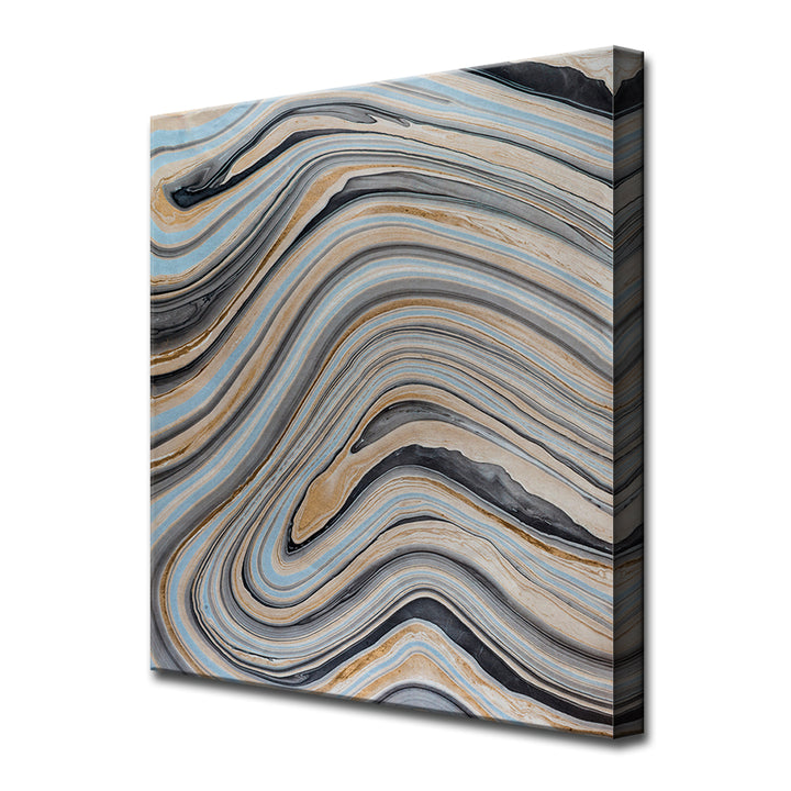 Abstract ABS XVII' Wrapped Canvas Wall Art