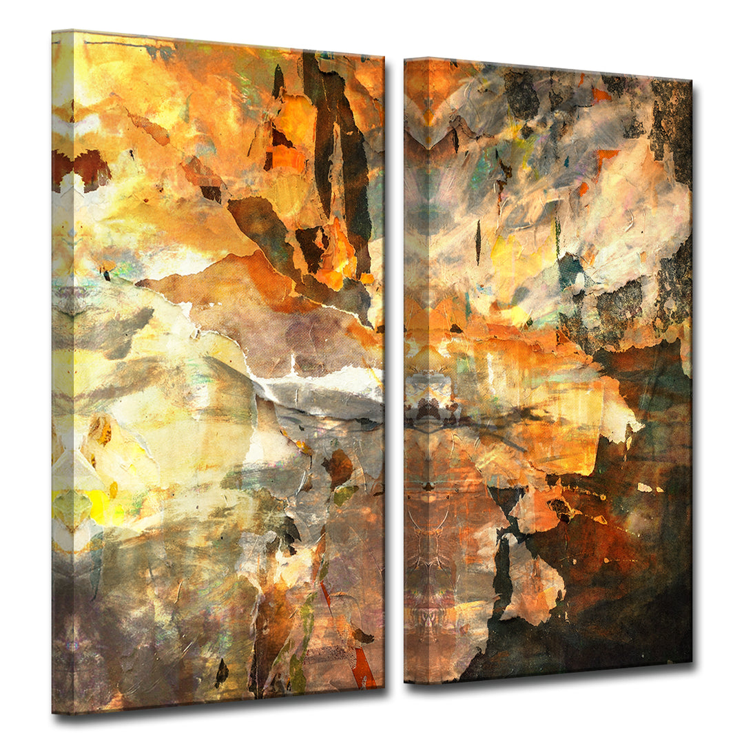 Abstract ABS I' Wrapped Canvas Wall Art