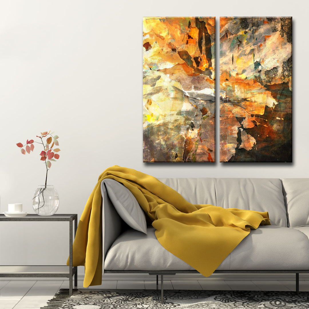 Abstract ABS I' Wrapped Canvas Wall Art