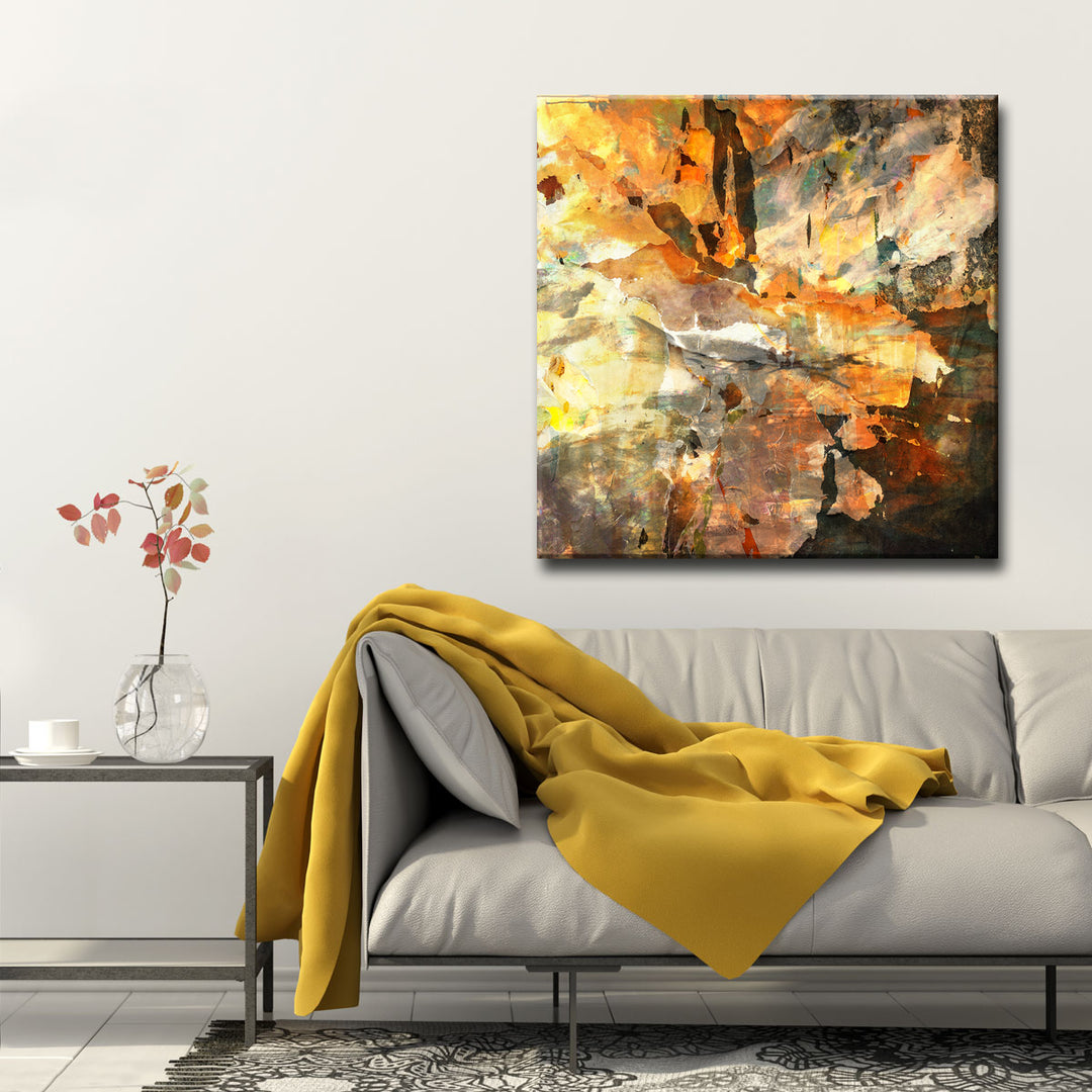 Abstract ABS I' Wrapped Canvas Wall Art