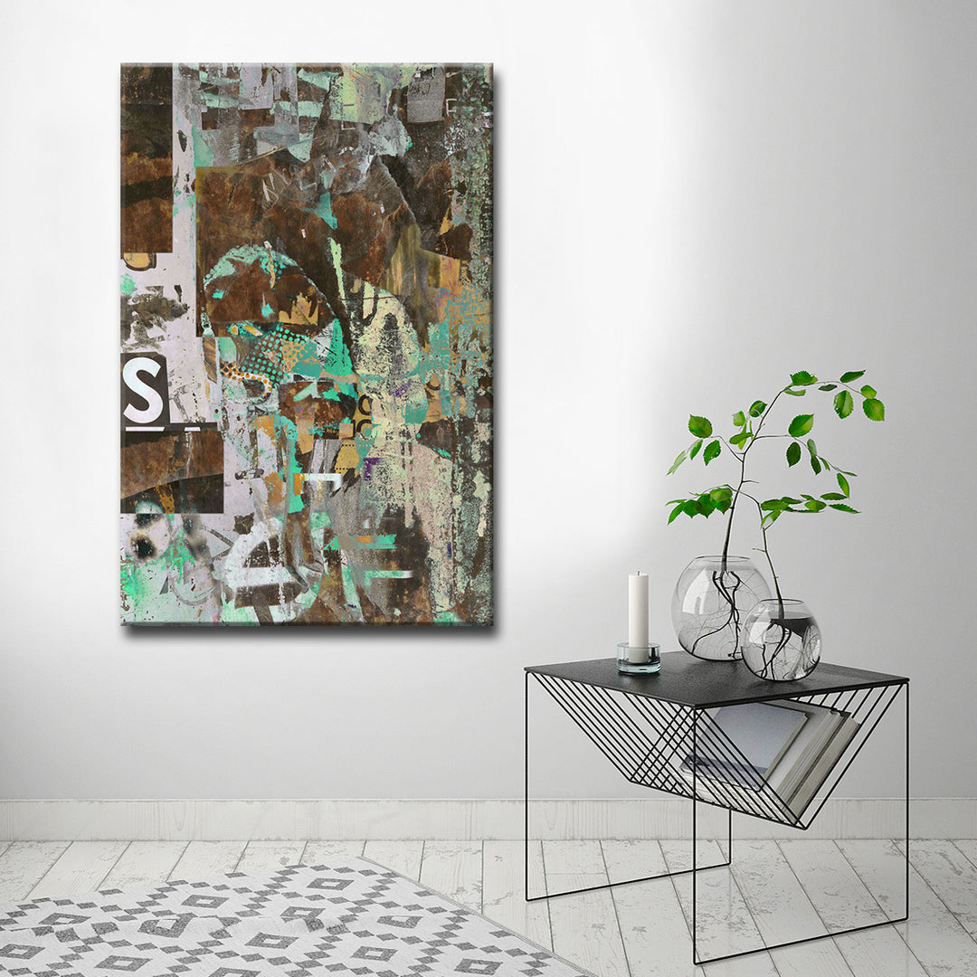 Abstract ABS II' Wrapped Canvas Wall Art