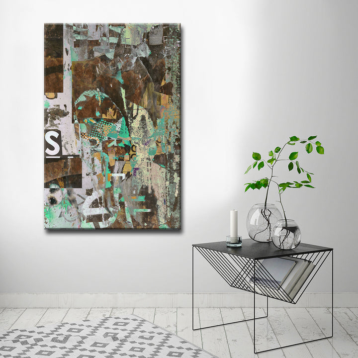 Abstract ABS II' Wrapped Canvas Wall Art