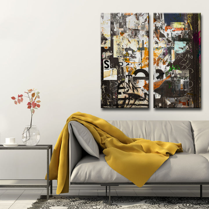 Abstract ABS III' Wrapped Canvas Wall Art