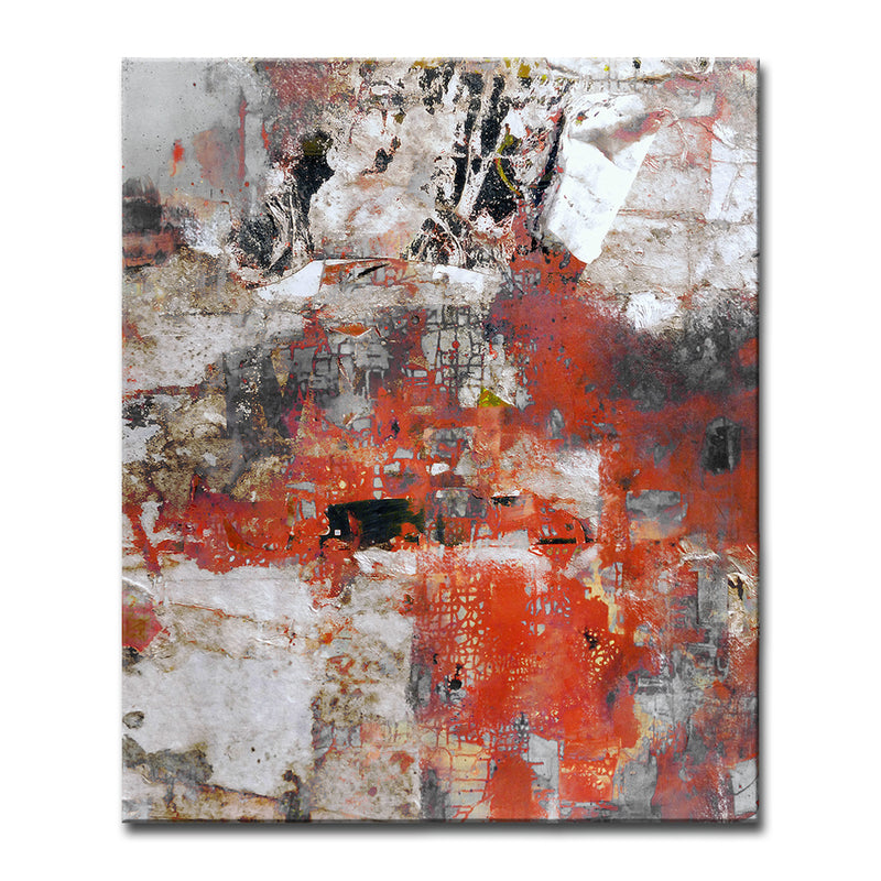 Abstract ABS V' Wrapped Canvas Wall Art