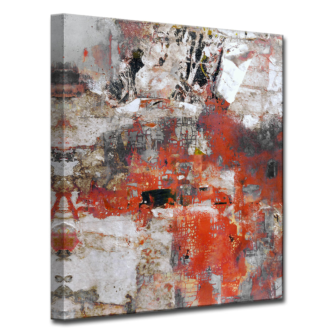 Abstract ABS V' Wrapped Canvas Wall Art