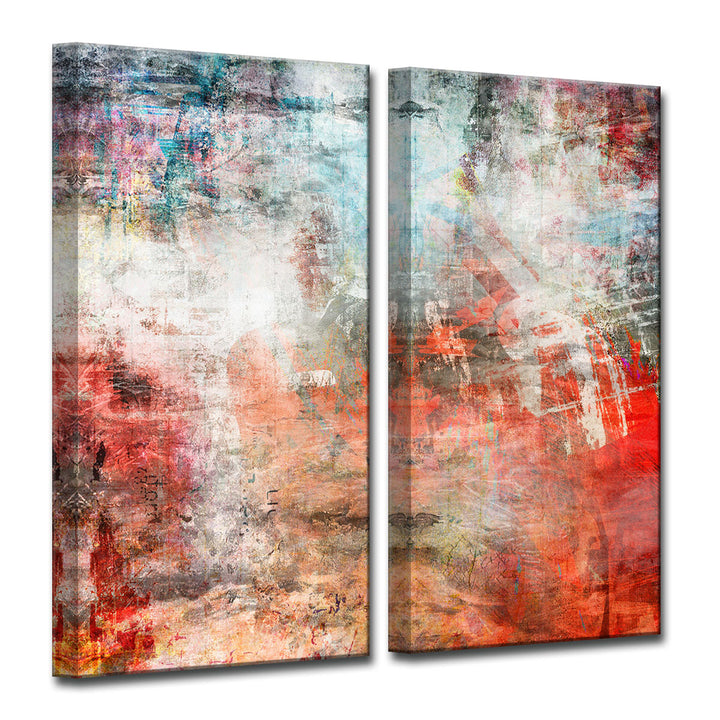 Abstract ABS VI' Wrapped Canvas Wall Art