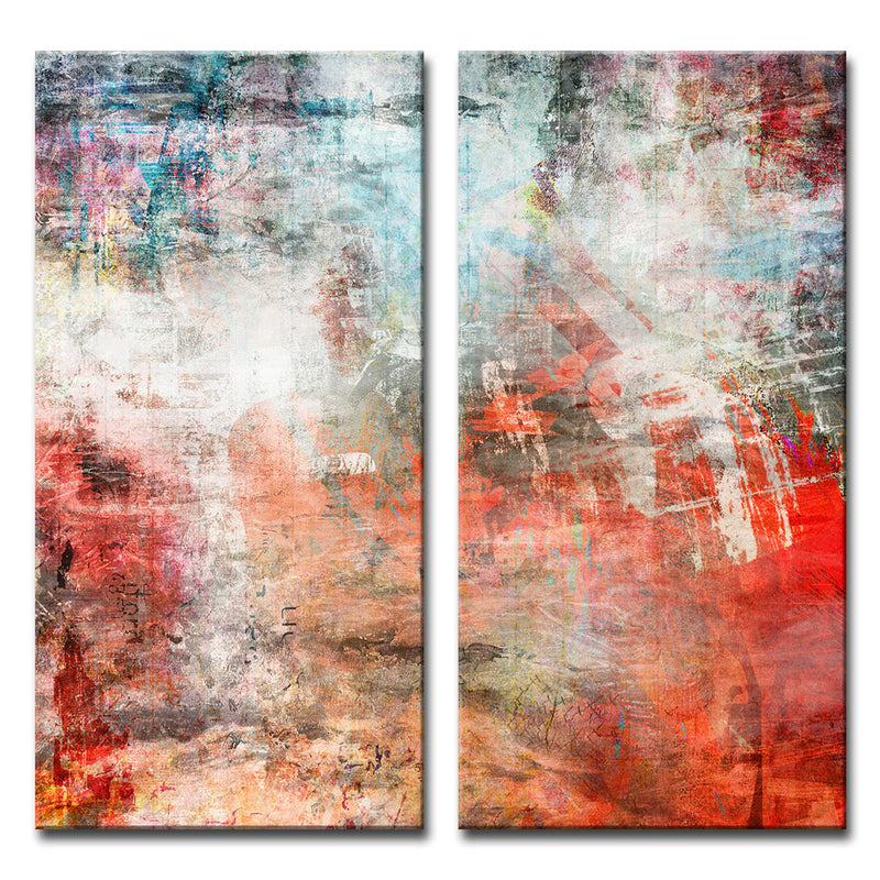 Abstract ABS VI' Wrapped Canvas Wall Art