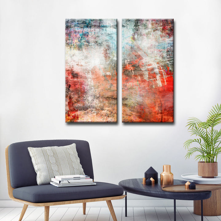 Abstract ABS VI' Wrapped Canvas Wall Art