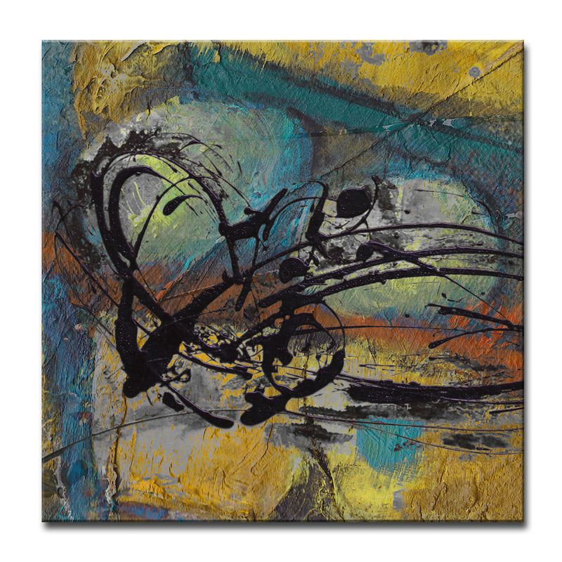 Abstract ABS VII' Wrapped Canvas Wall Art