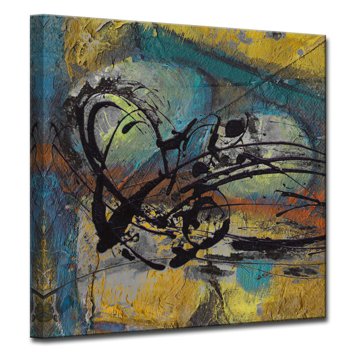 Abstract ABS VII' Wrapped Canvas Wall Art