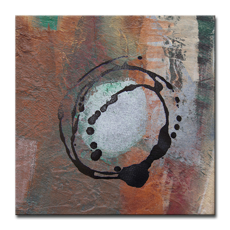 Abstract ABS VIII' Wrapped Canvas Wall Art