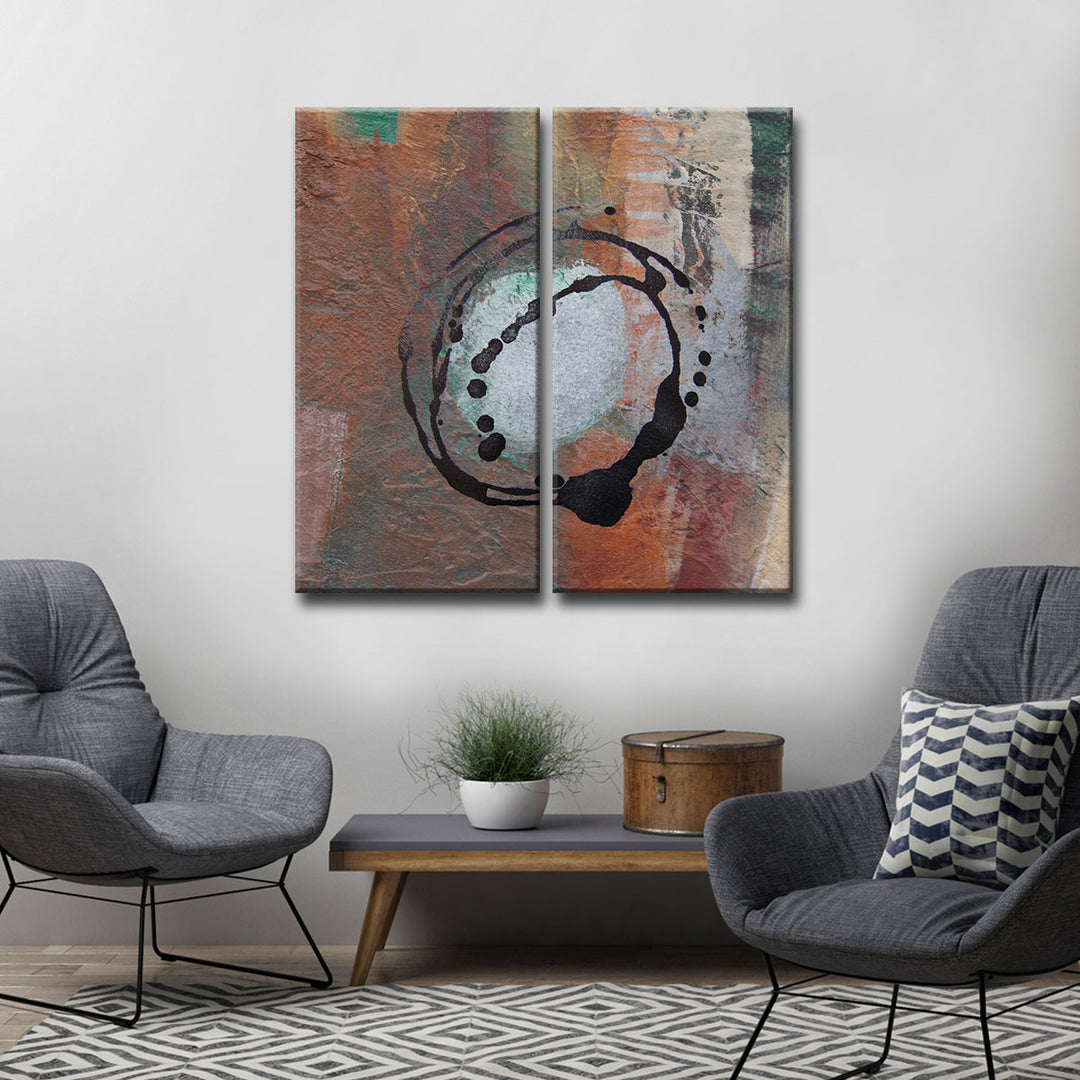 Abstract ABS VIII' Wrapped Canvas Wall Art