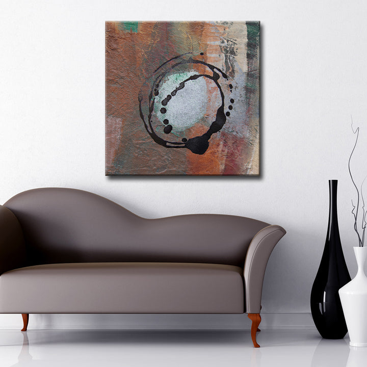 Abstract ABS VIII' Wrapped Canvas Wall Art