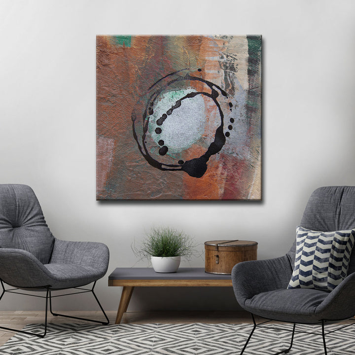 Abstract ABS VIII' Wrapped Canvas Wall Art