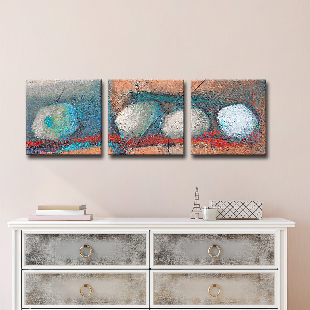Abstract ABS IX' Wrapped Canvas Wall Art