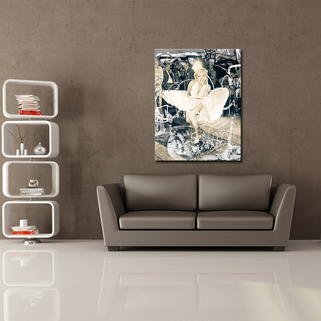 MONROE II' Wrapped Canvas Wall Art