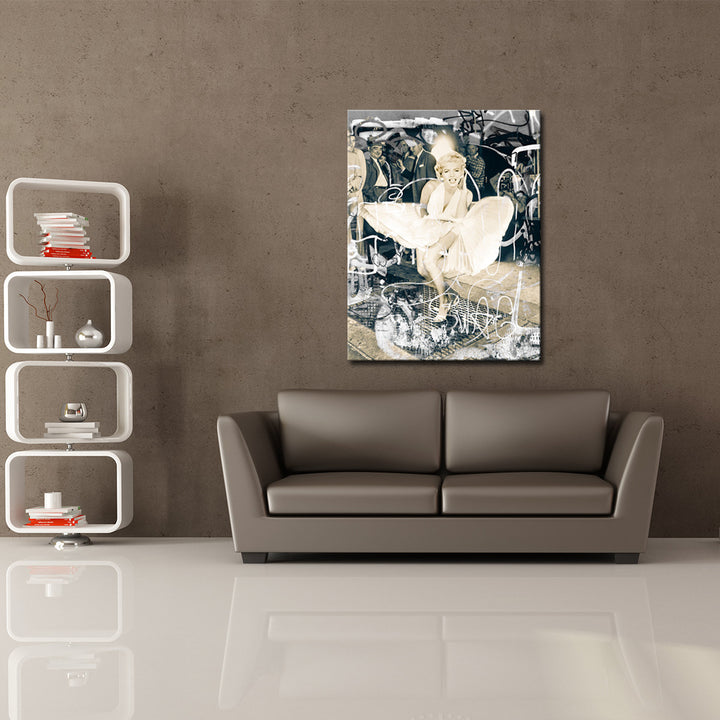 MONROE II' Wrapped Canvas Wall Art